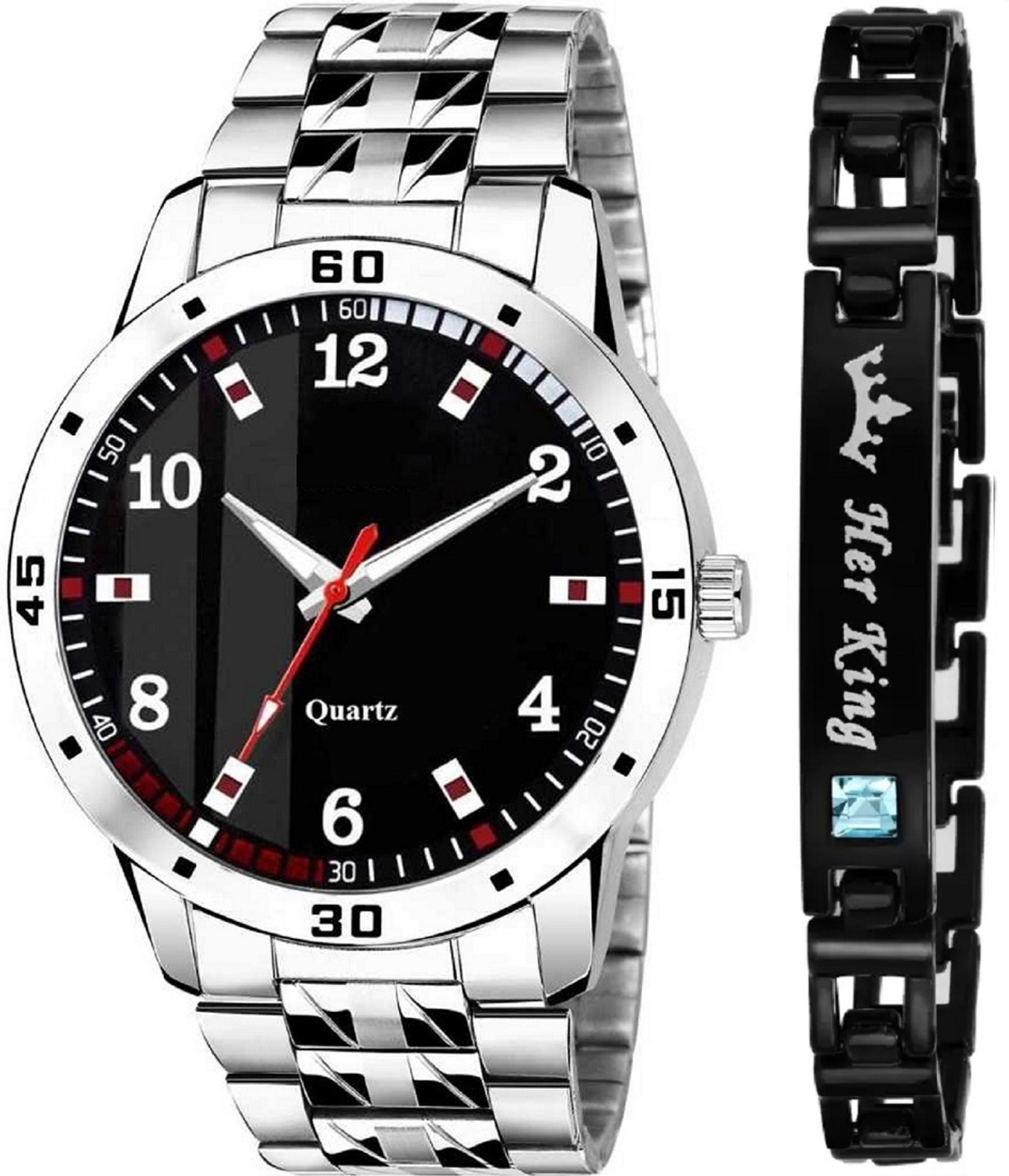 Image of Trendy Styler Double tone Mens Transparent Skeleton design Analog Watch - For Men Skeleton TS-0007