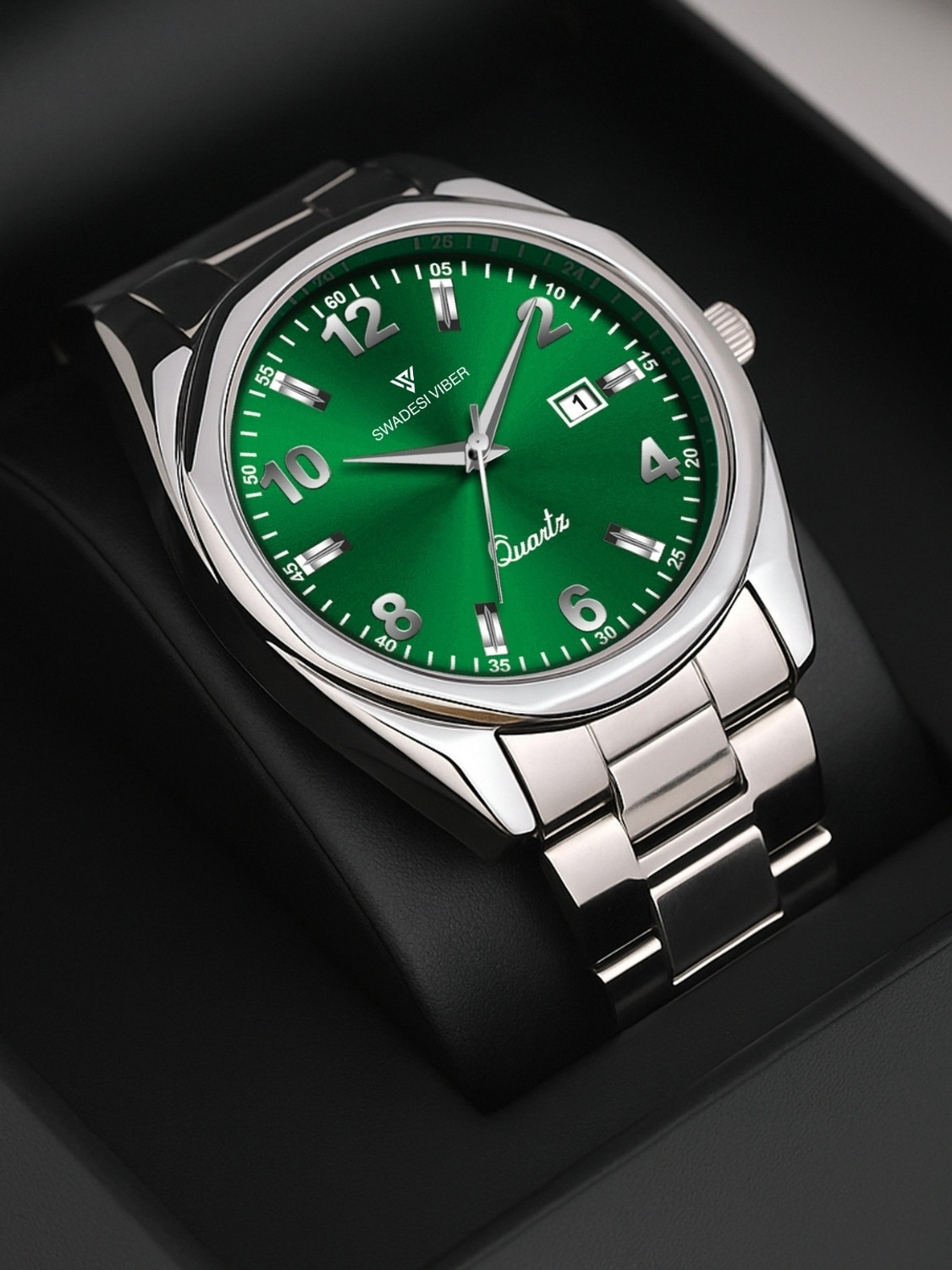 SWADESI SV230 Elite Stainless Analog Watch - Men - Image 6