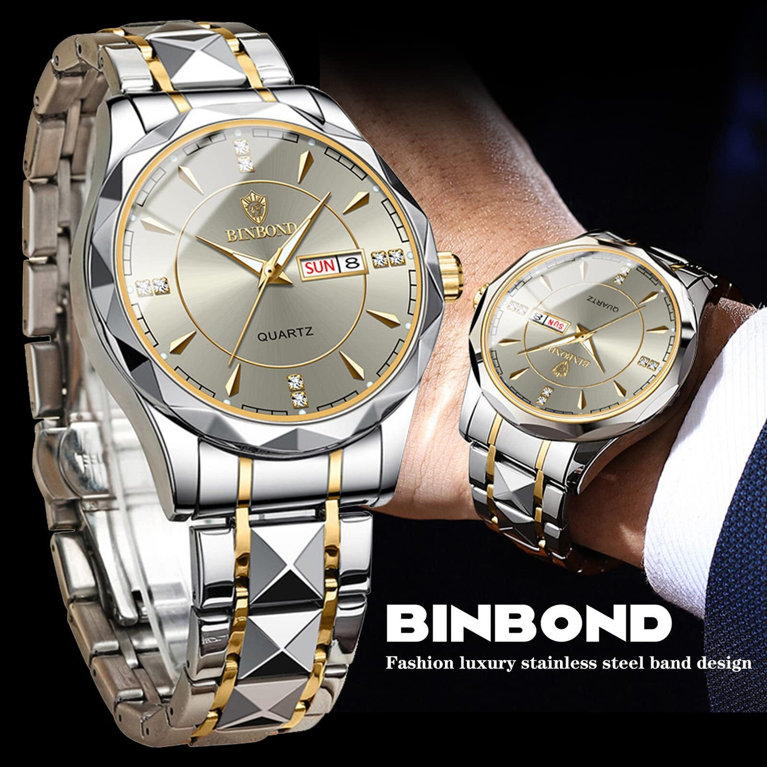 Image of Forsining Analog Watch - For Men Quartz