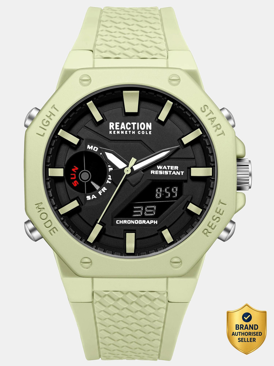 Image of Kenneth Cole Reaction Analog-Digital Watch - For Men KRWGK2192506