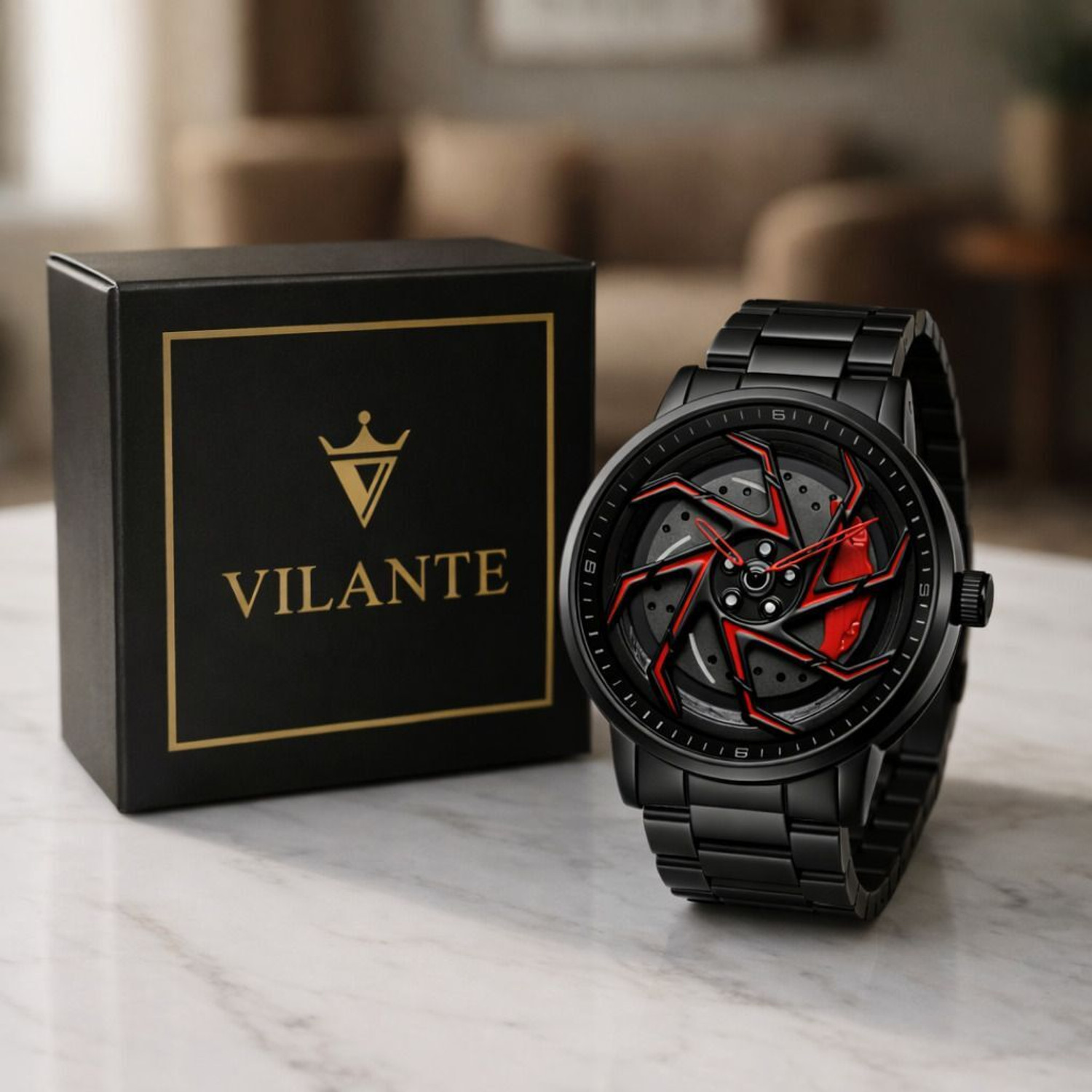 Cavrel Men's Ap_sSPINNER_BLADE WHEEL Watch - Image 1
