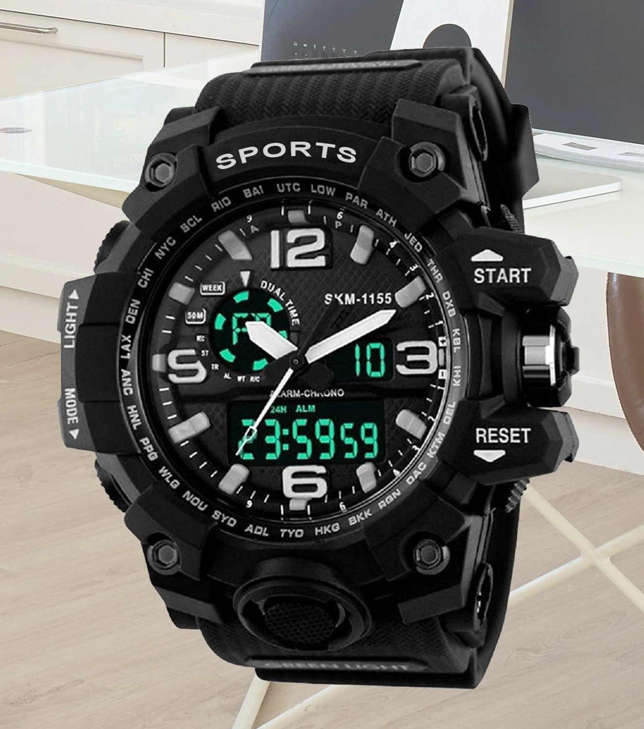 Image of GLOWTICK Pro Active Series Analog-Digital Watch - For Men NW-GS-005