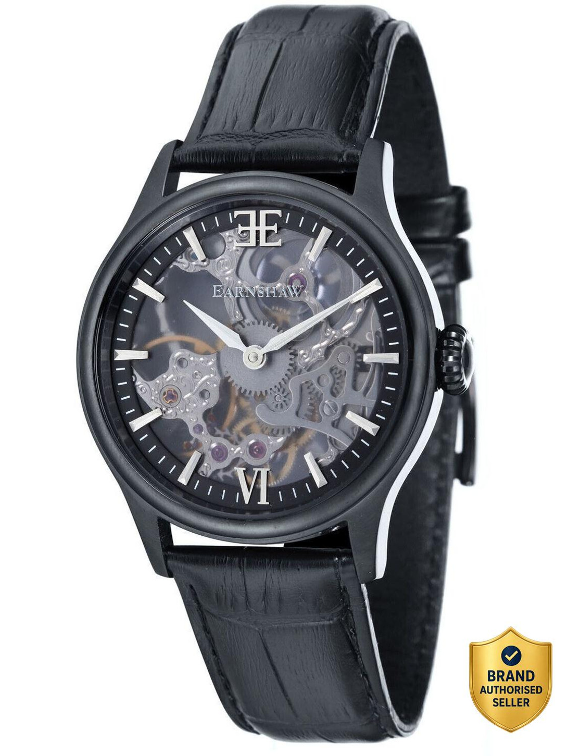 Earnshaw Bauer Shadow Skeleton Mechanical Watch - Image 1