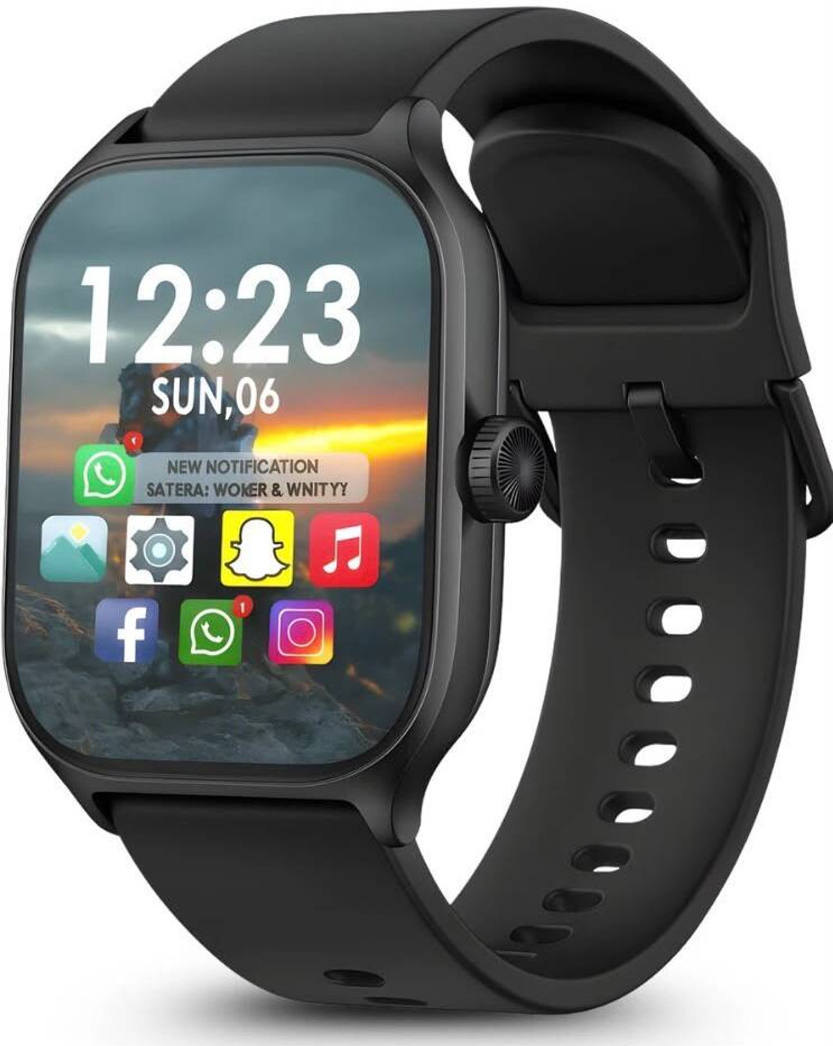 Image of Gyanvi ROUND DIAL SMART WATCH Digital Watch - For Men & Women ROUND DIAL SMART WATCH99