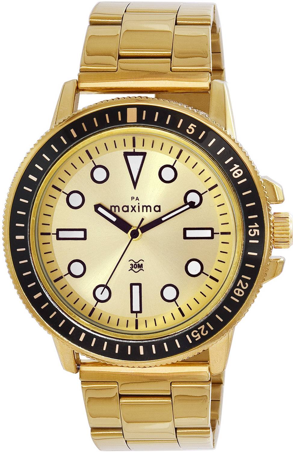 Price History of Formal Gold Analog Watch For Men O 68660CMGY