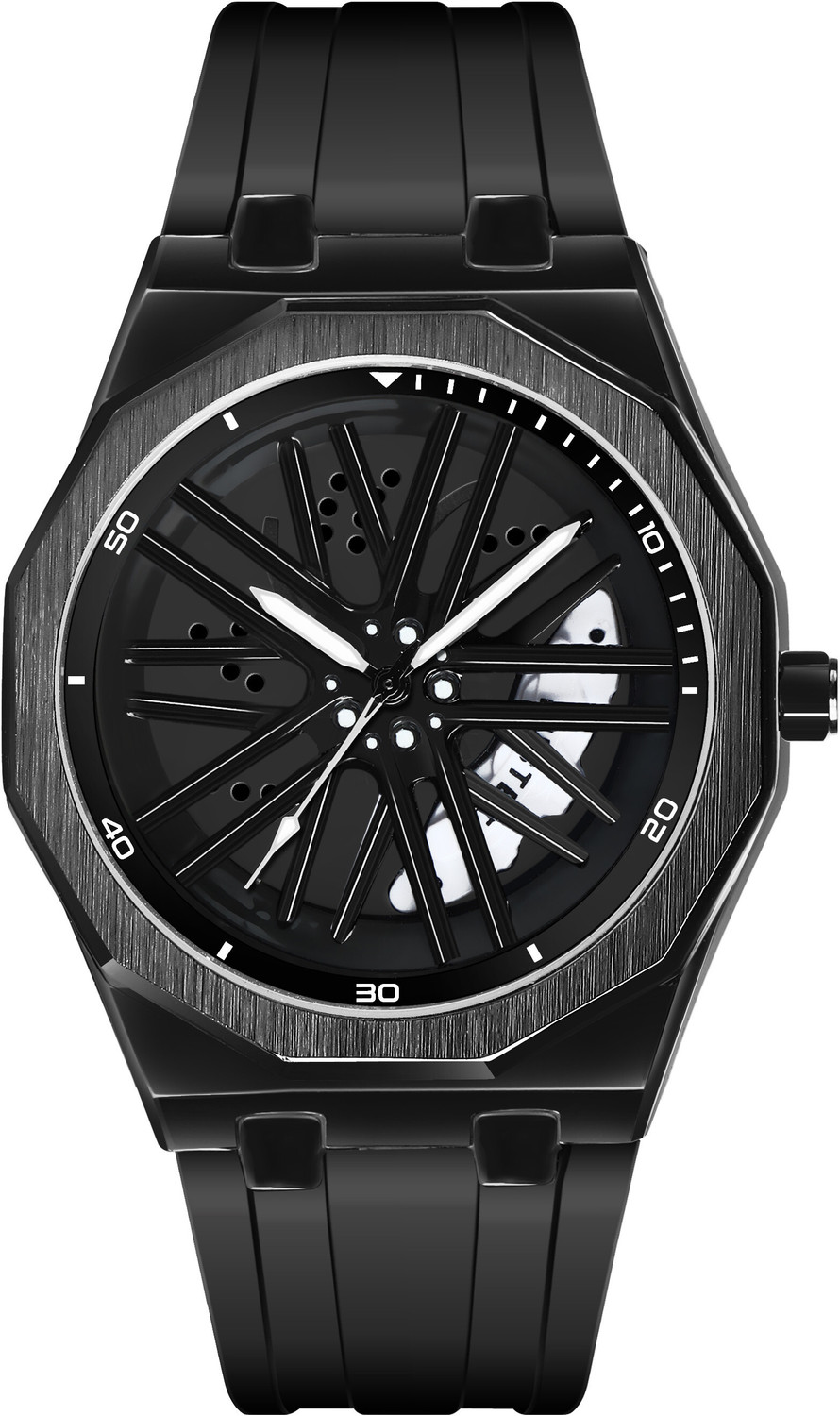 Image of AFRANCREATION Analog Watch - For Men New two tone watch for men