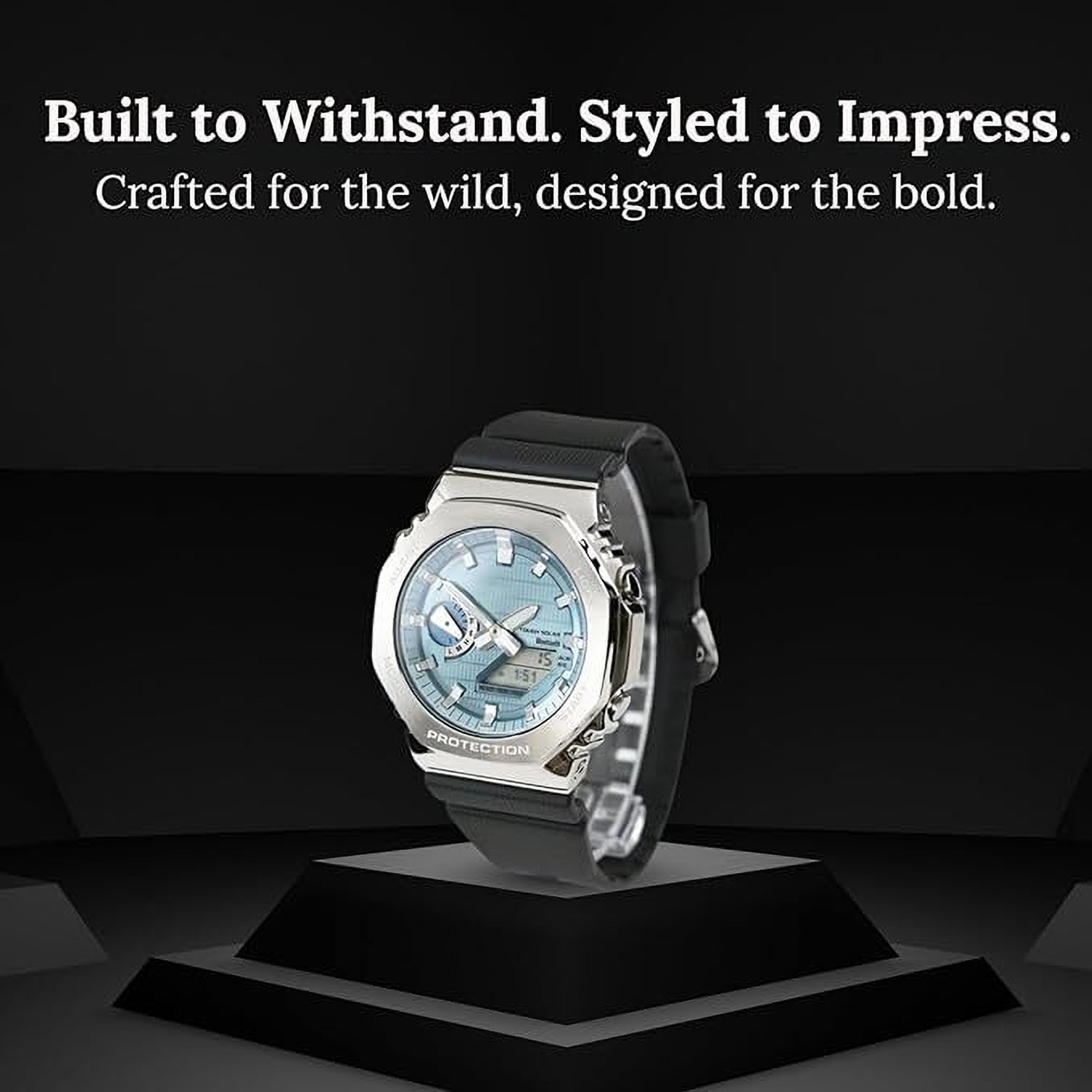Image of Forum Analog-Digital Watch - For Men Stylish Black Analog Wrist Watch for Men