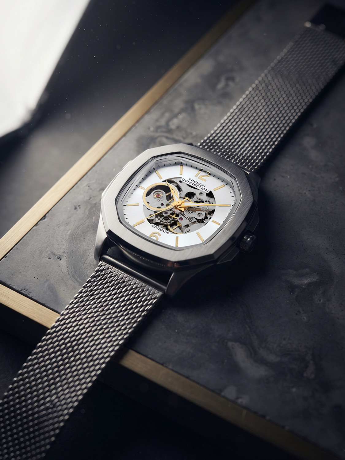 French Connection FCA39SM Silver Automatic Watch - Men - Image 6