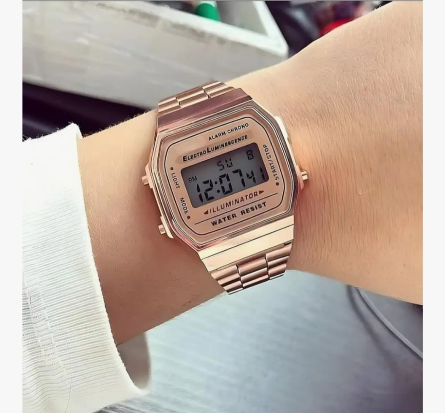 Image of NAVIFORCE Digital Watch - For Women NF5063T Digital Retro