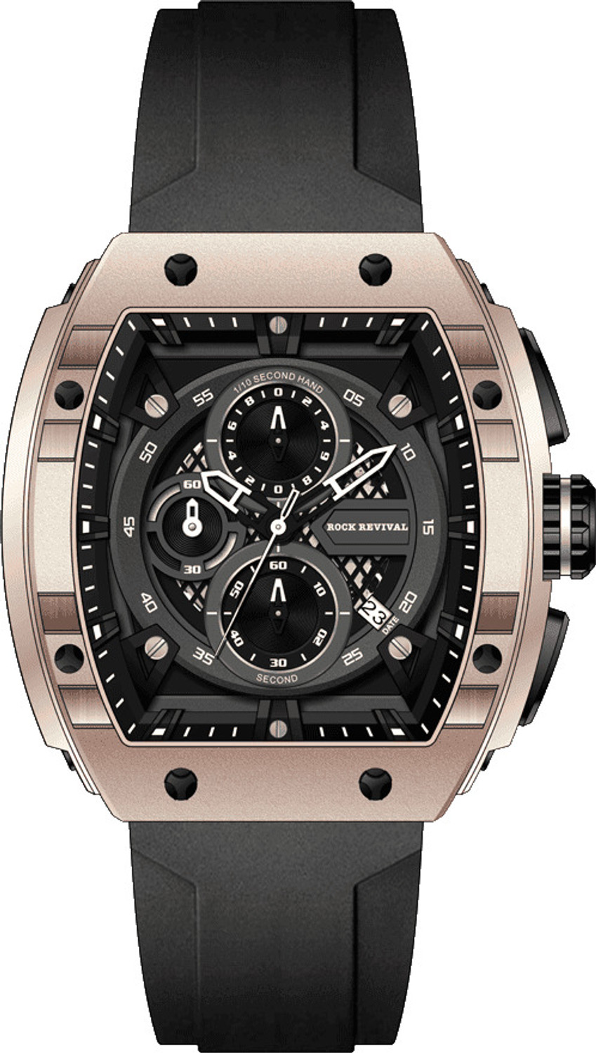 Rock Revival Macaw Analog Watch For Men - Image 1