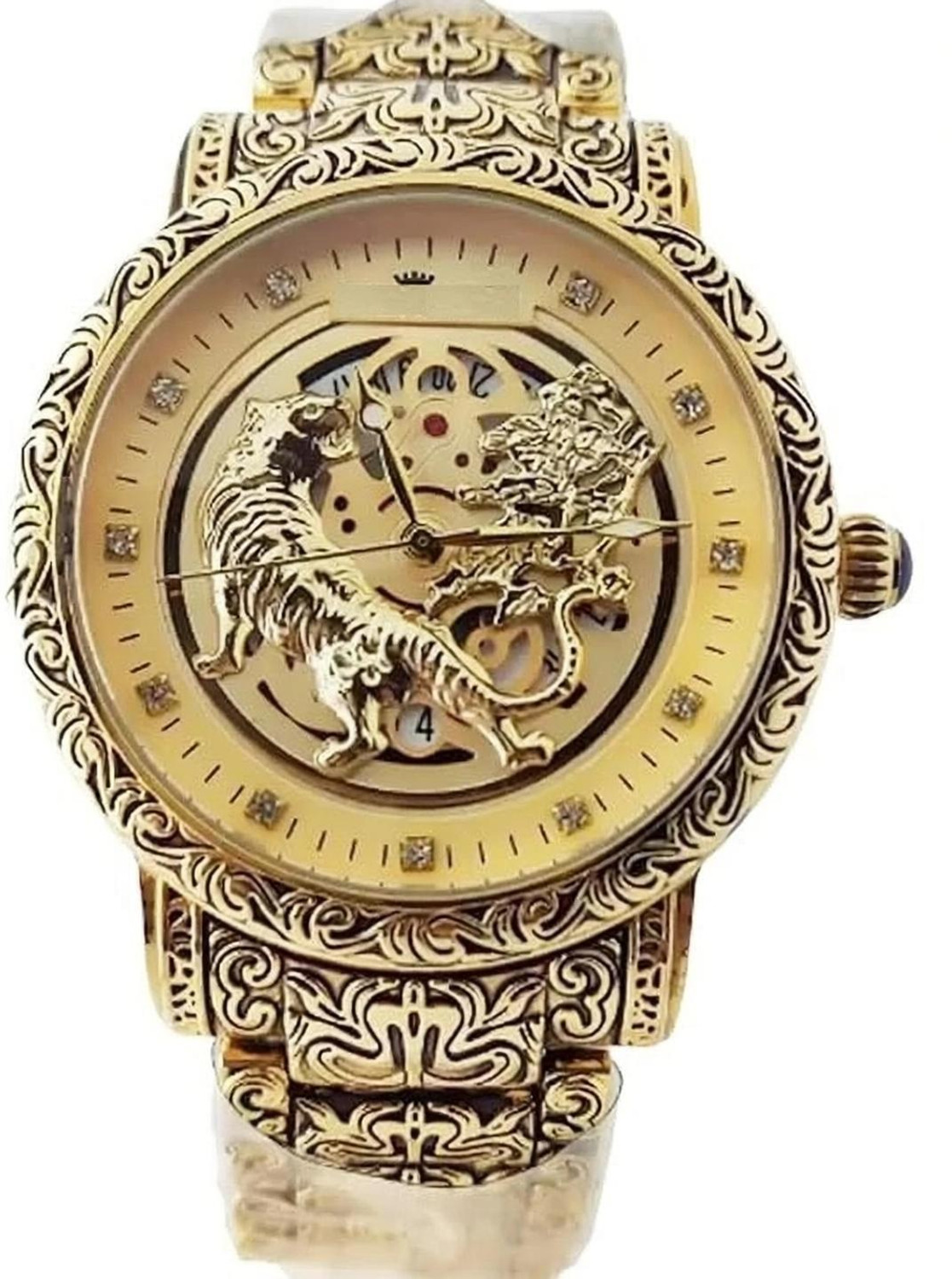 Image of Forum Analog-Digital Watch - For Men Stylish Black Analog Wrist Watch for Men