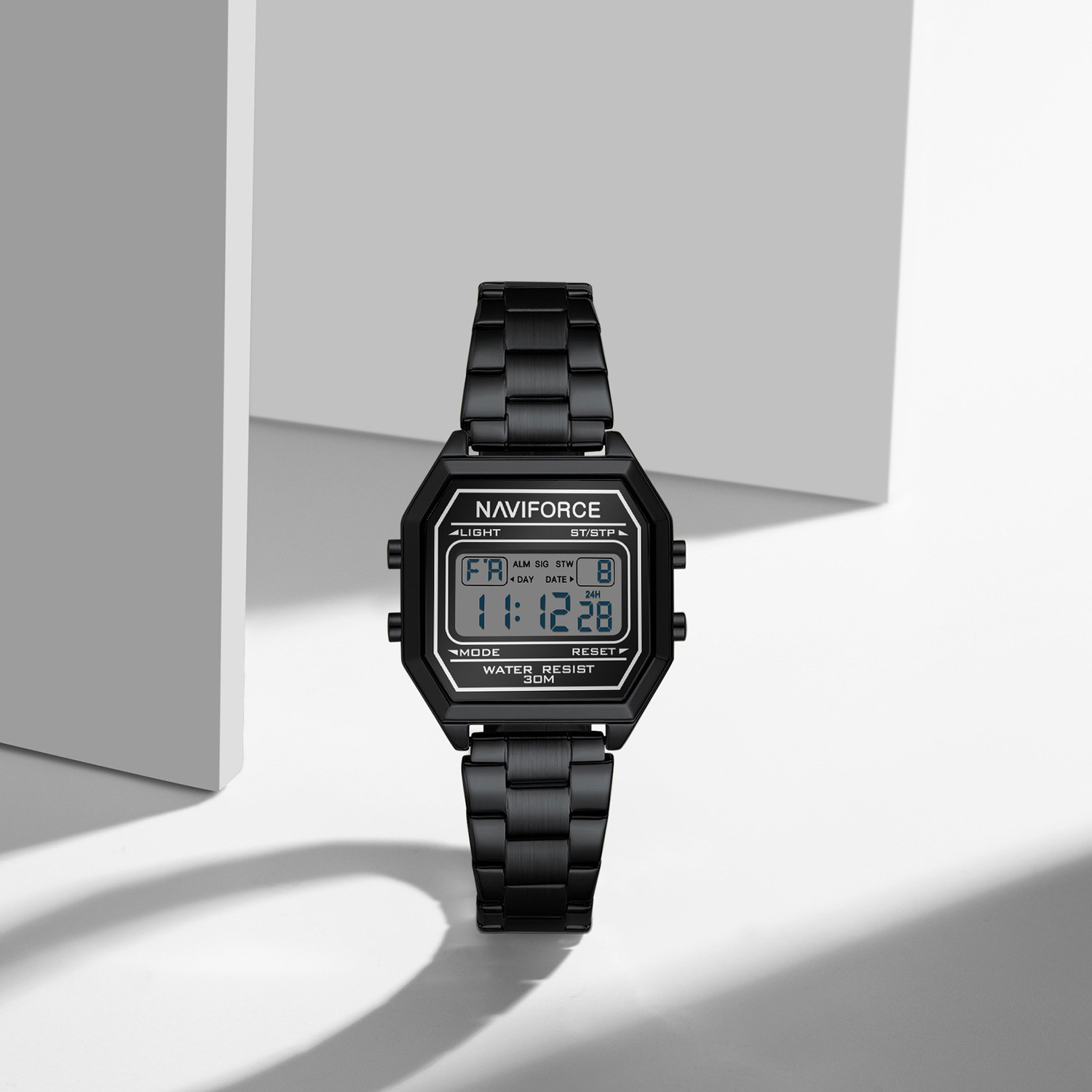Image of NAVIFORCE Digital Watch - For Women NF5063T Digital Retro