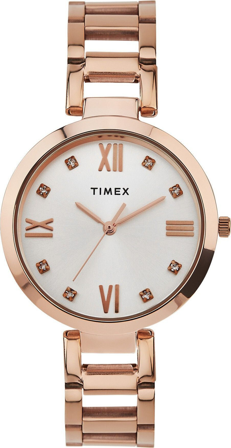 TIMEX Silver Dial Analog Watch - For Women