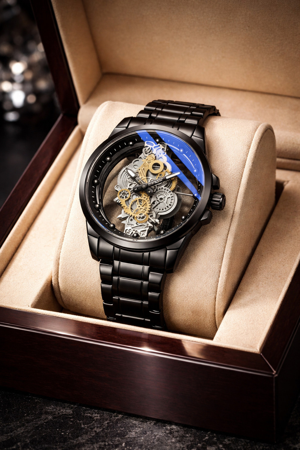 FRK WR21_Trend Skeleton Men's Watch - Image 1