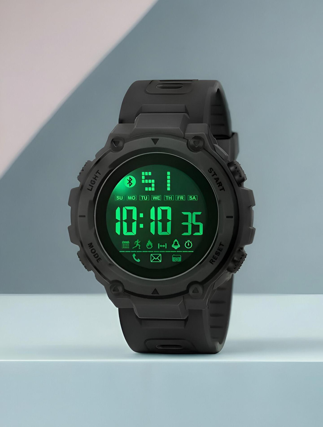 HALA HL-1145-Black Digital Watch - Black - Image 1