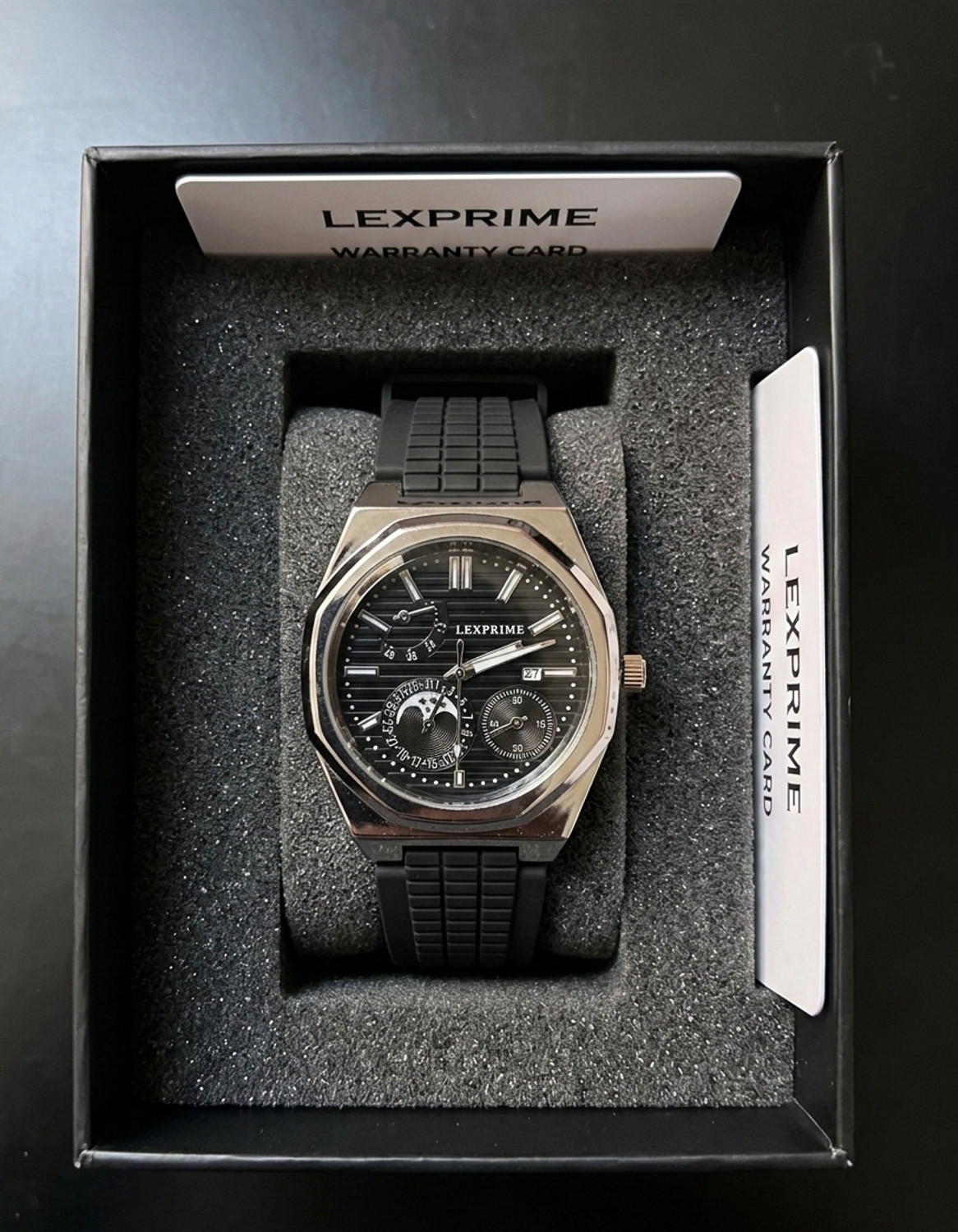 Image of Lexprime CS1 Analog Watch - For Men LX-QZ-021