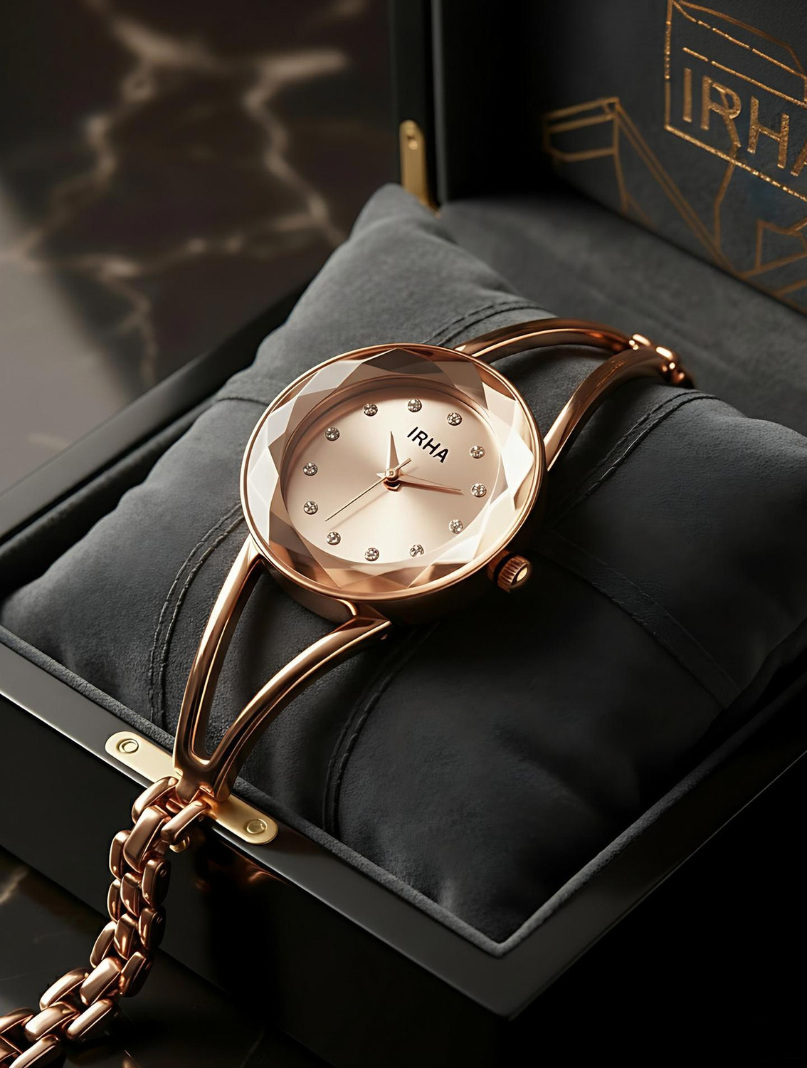 Image of SPARKPLUG Gold D03 bracelet girls analog watch Analog Watch - For Girls GOLDEN01