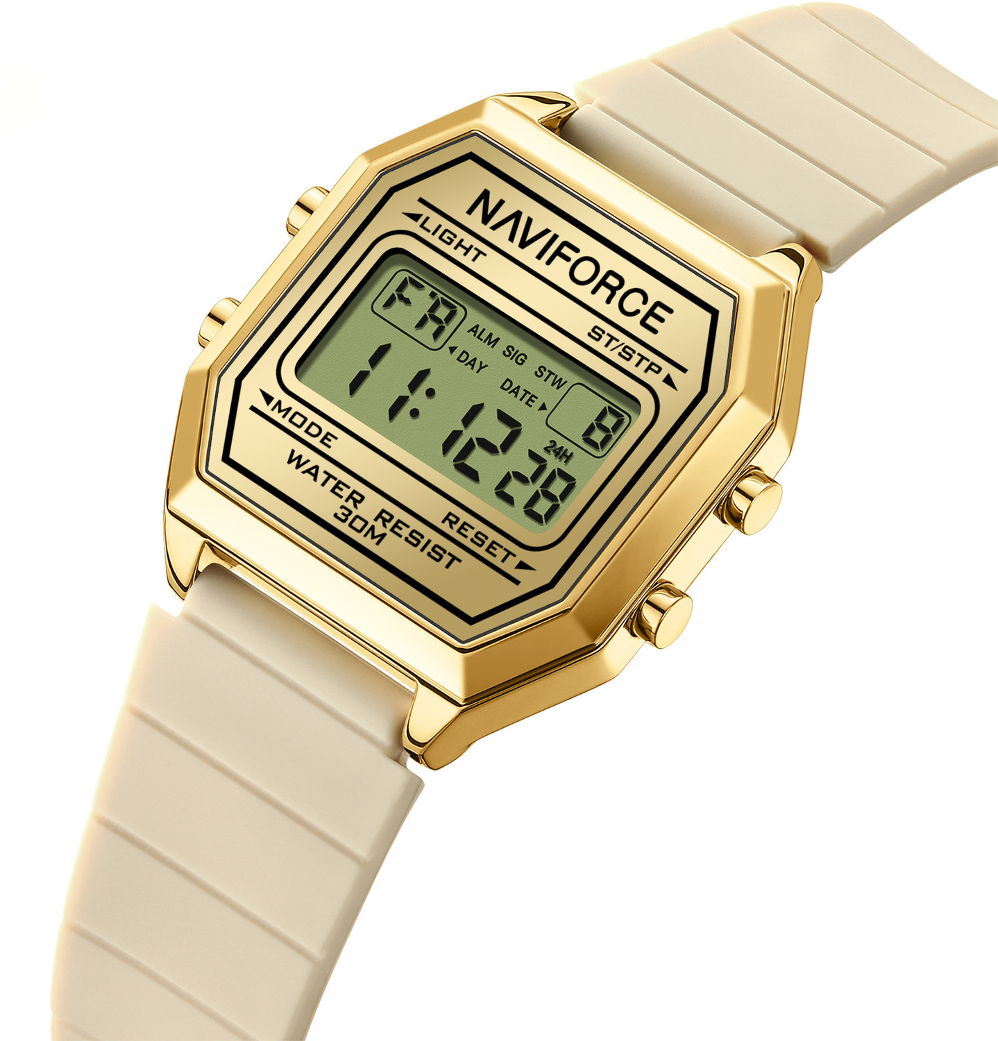 Image of NAVIFORCE Digital Watch - For Women NF5063T Digital Retro