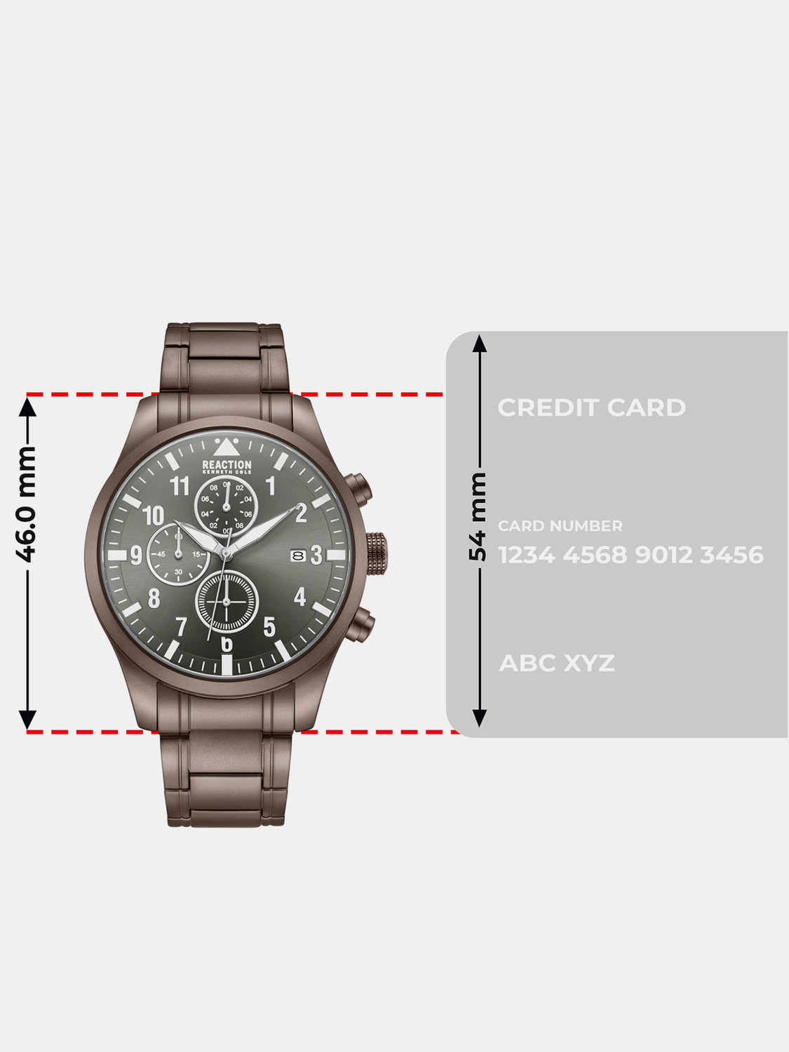Image of Kenneth Cole Reaction Analog-Digital Watch - For Men KRWGK2192506