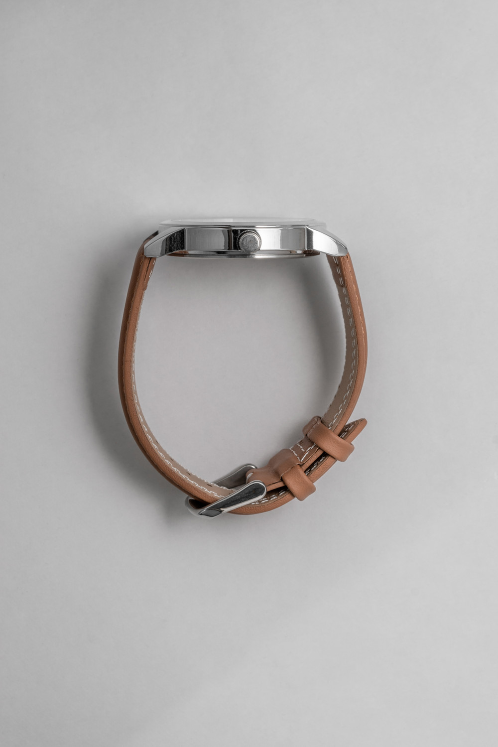 Image of Amruthaghalige Kannada watch Analog Watch - For Men BW000107 Tan Silver