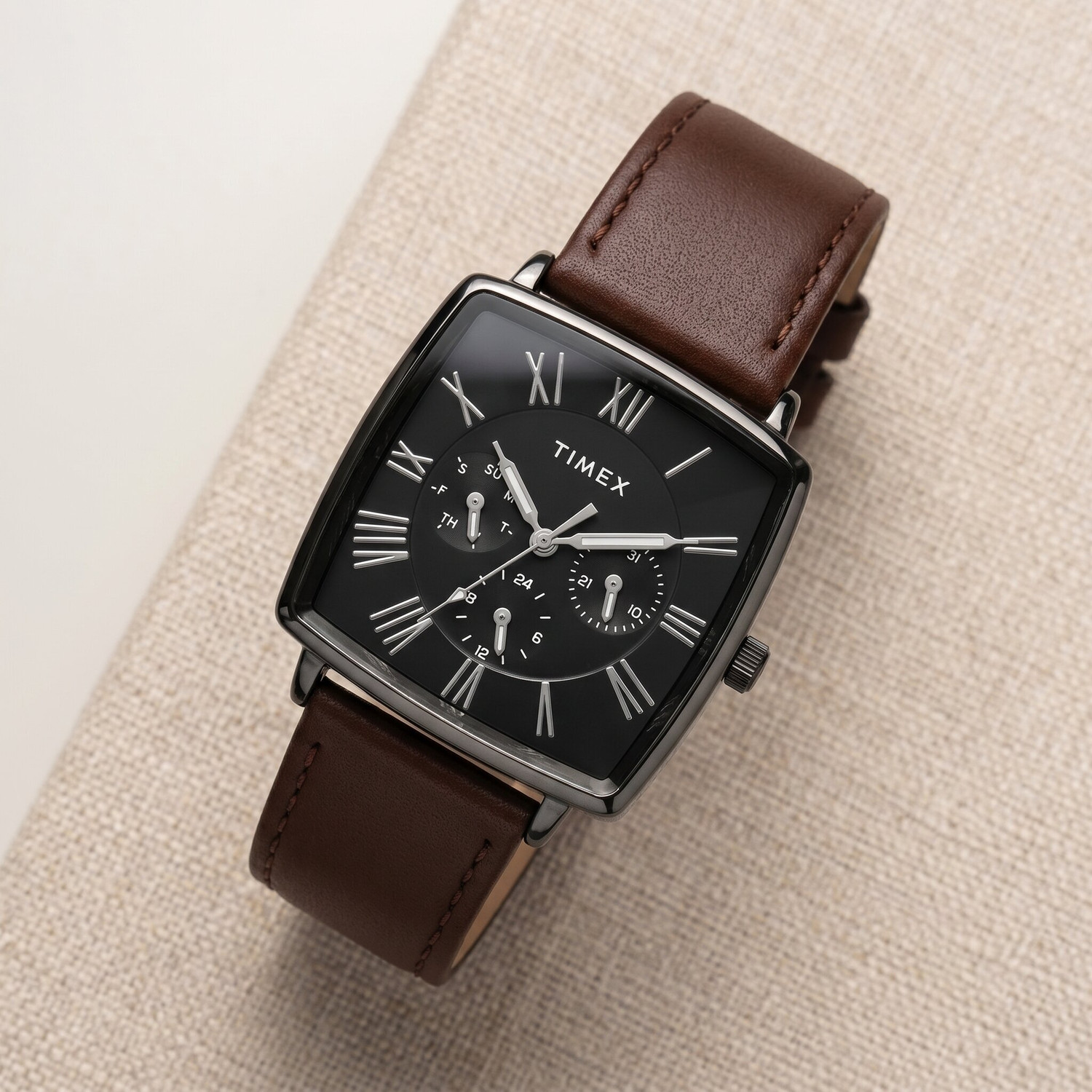 TIMEX Black Dial Analog Watch for Men - Image 6