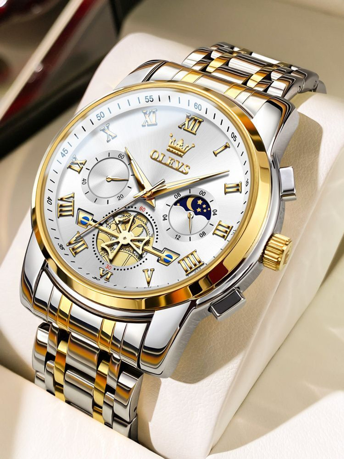 OLEVS Analog Watch - For Men - Image 1