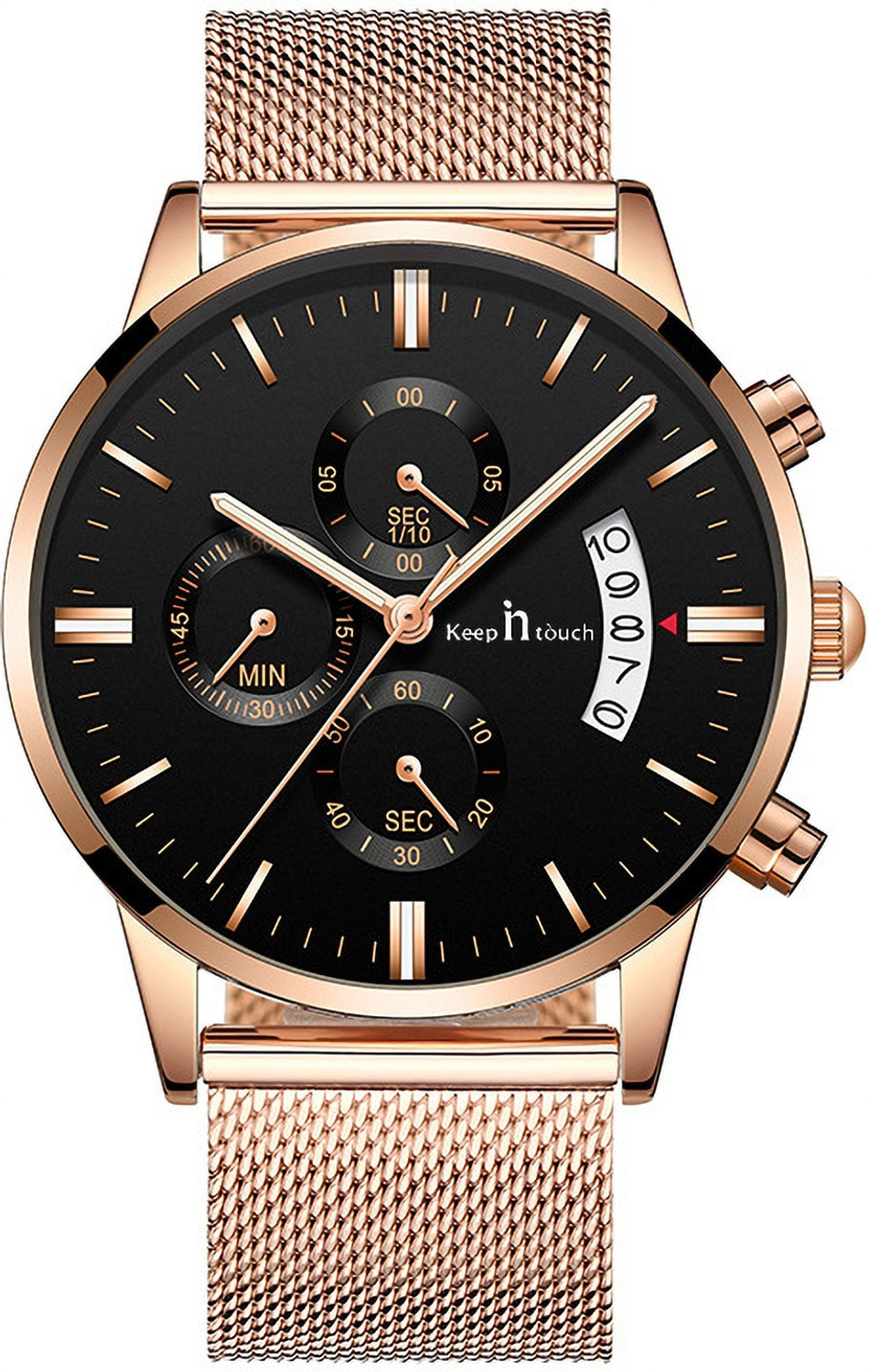 Image of Titan Phoenix Automatic Blue Dial Blue Leather Strap Analog Watch - For Men 90223QL01