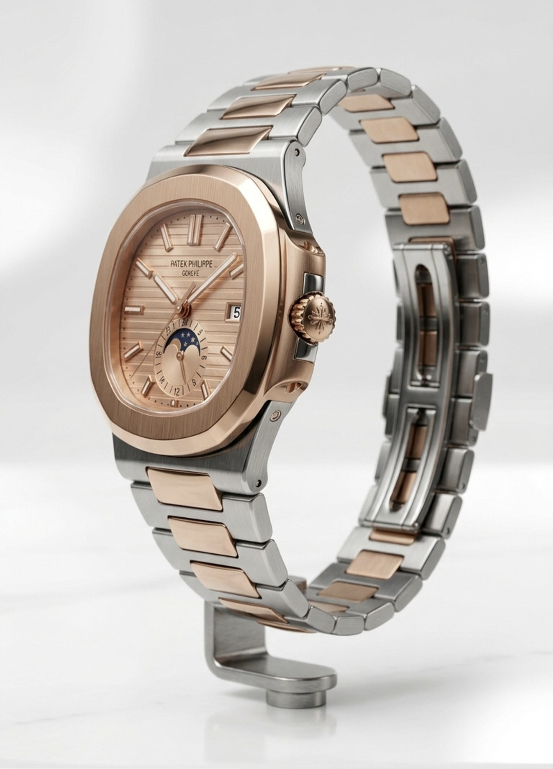 Image of AFRANCREATION Analog Watch - For Men New two tone watch for men