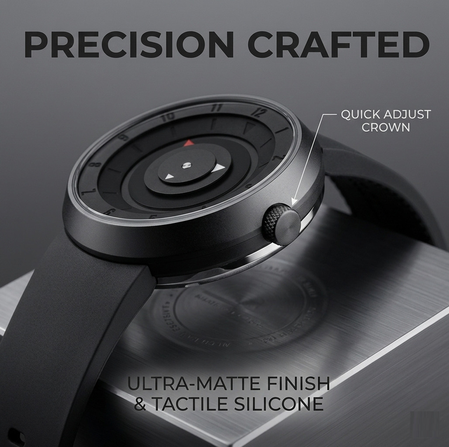 Image of spinner Analog Watch - For Men Aura Full Black Watch