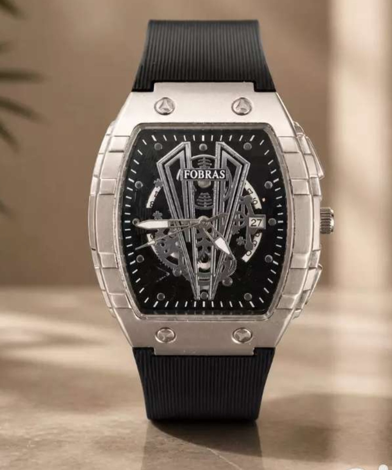 Sartaj Analog Watch - For Men Silver - Image 6
