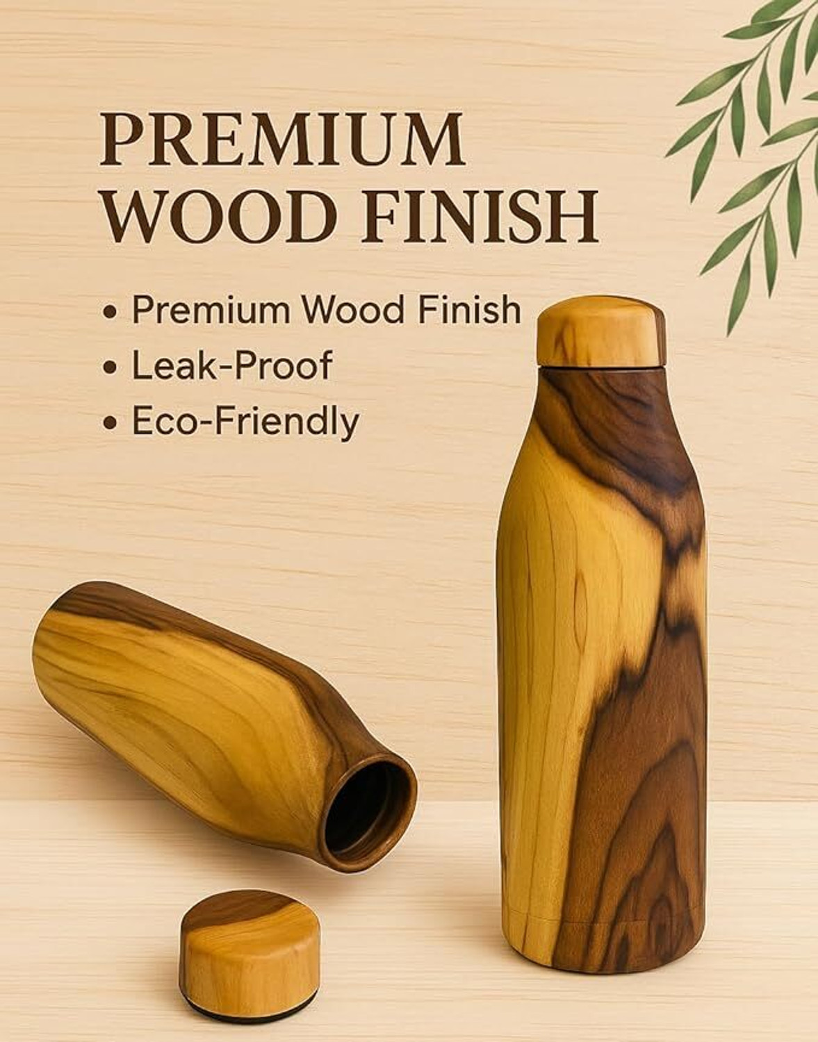 Image of WATER BOTTLE 2 500 ml (Brown)