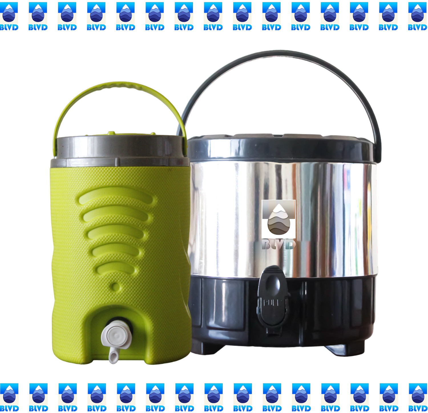 Image of shri balaji bartan 8 L Stainless Steel Table Top Manual Water Dispenser
