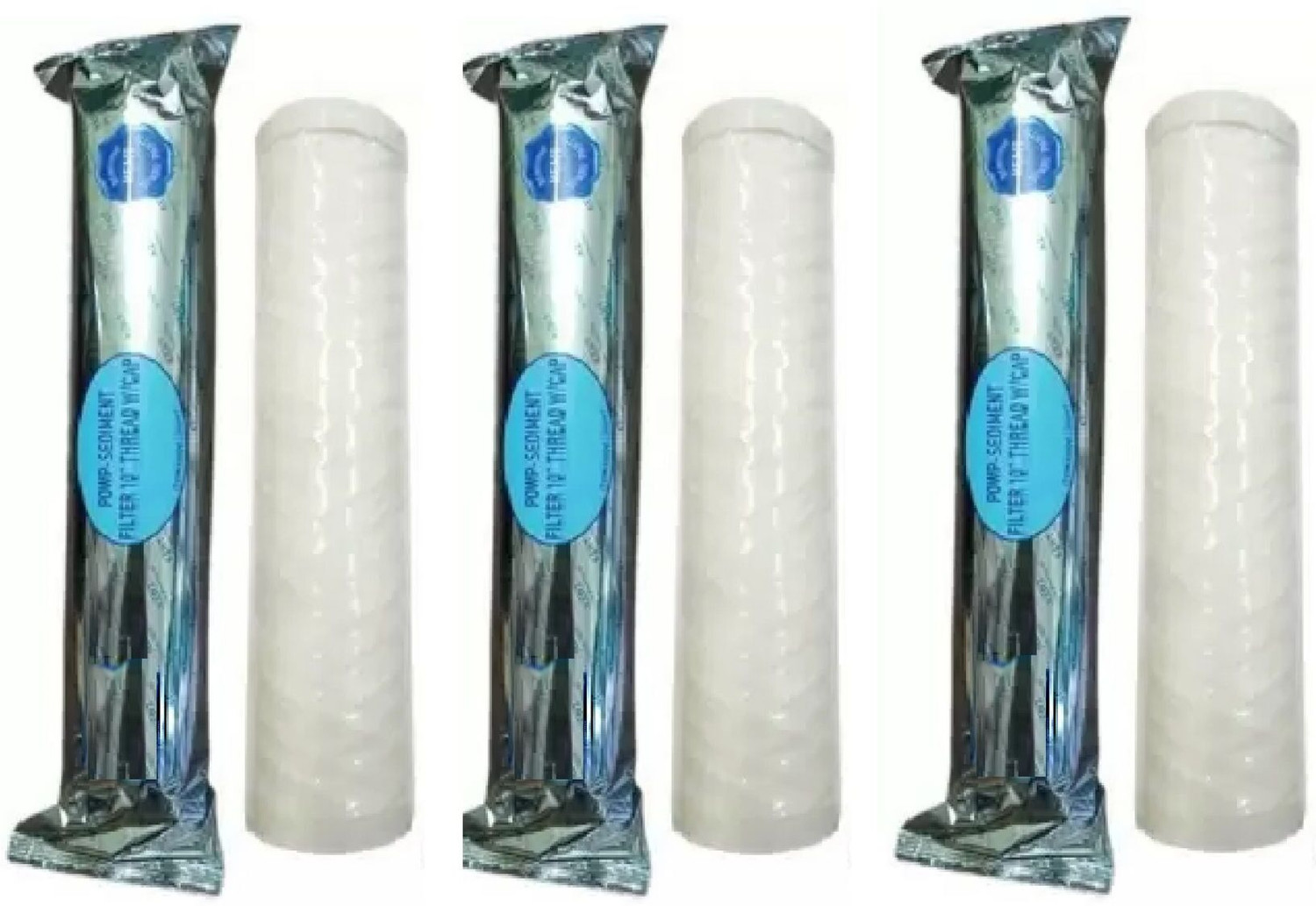 Image of KENT RO Compatible Sediment Water Filter Cartridge String Filter Cartridge (5 Micron, Pack of 2)