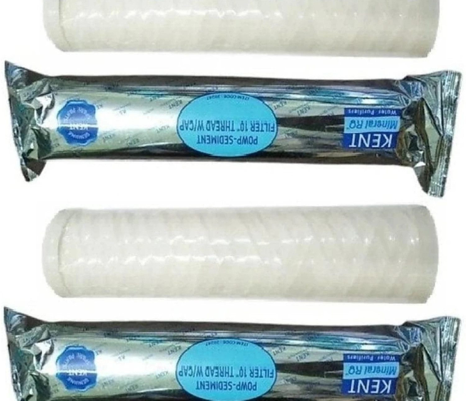 Image of KENT RO Compatible Sediment Water Filter Cartridge String Filter Cartridge (5 Micron, Pack of 2)