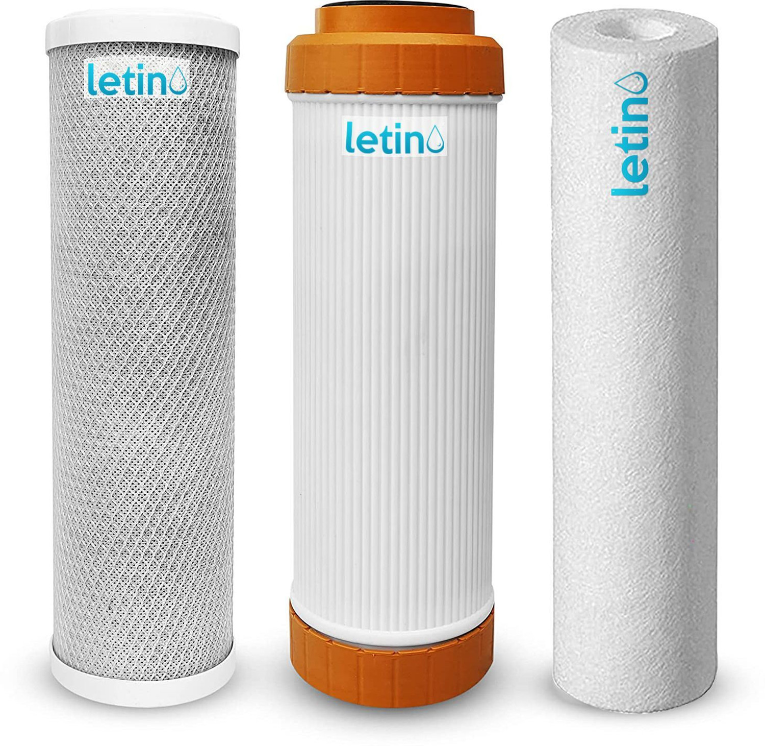 Image of AN Elevate PENTEX RO Filter 10 inch 5 Micron RO UV Pre-Filter Solid Filter Cartridge Solid Filter Cartridge (5, Pack of 4)