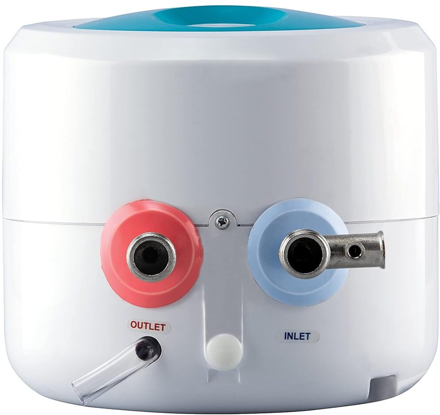 Image of BAJAJ 6 L Storage Water Geyser (Verre 3kW 5 Star, White & Blue) (White & Blue)