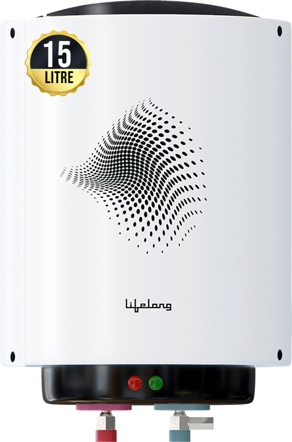 Image of Lifelong 10 L Storage Water Geyser (Water Heater, LLSWH10, White) (White)
