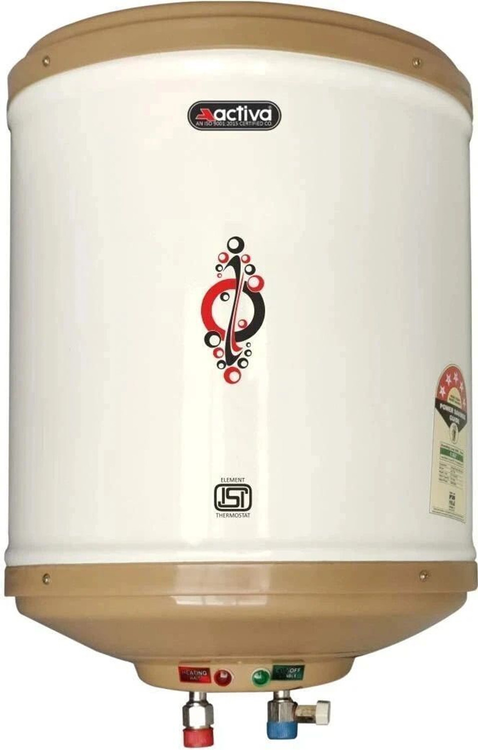 Image of Lifelong 10 L Storage Water Geyser (Water Heater, LLSWH10, White) (White)