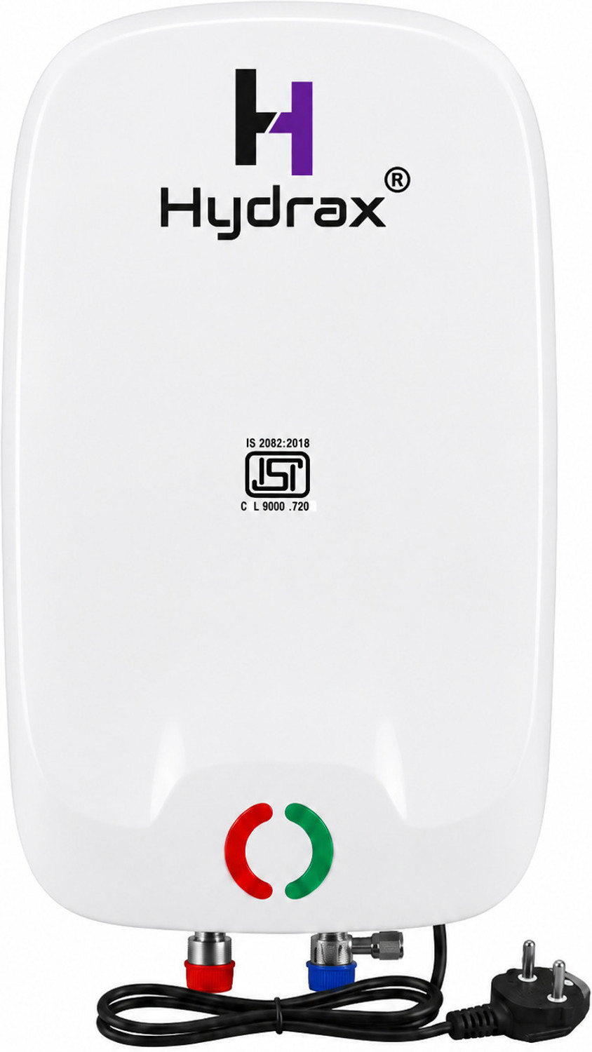Image of BAJAJ 6 L Storage Water Geyser (Verre 3kW 5 Star, White & Blue) (White & Blue)