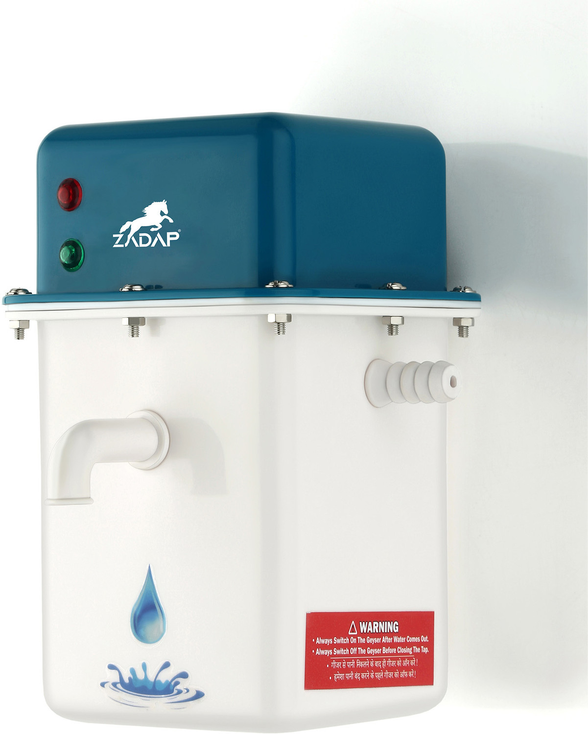 Image of RYT 1 L Instant Water Geyser (1 Ltr. Portable Instant Water Geyser with Installation Kit, Green) (Green)