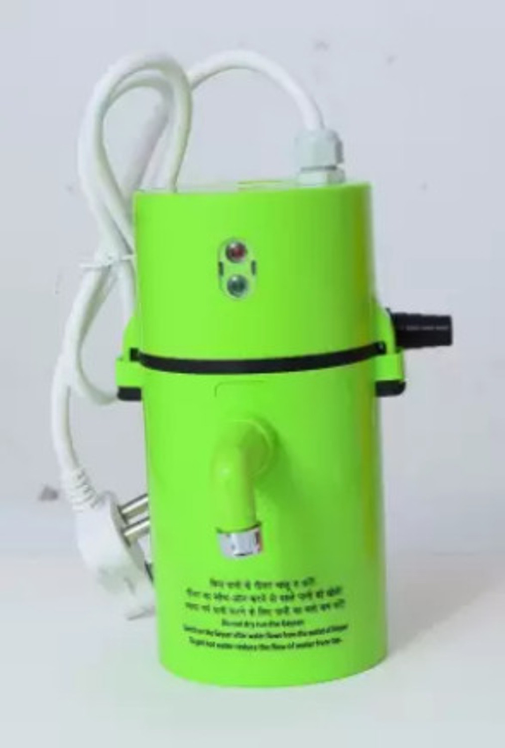 Image of RYT 1 L Instant Water Geyser (1 Ltr. Portable Instant Water Geyser with Installation Kit, Green) (Green)