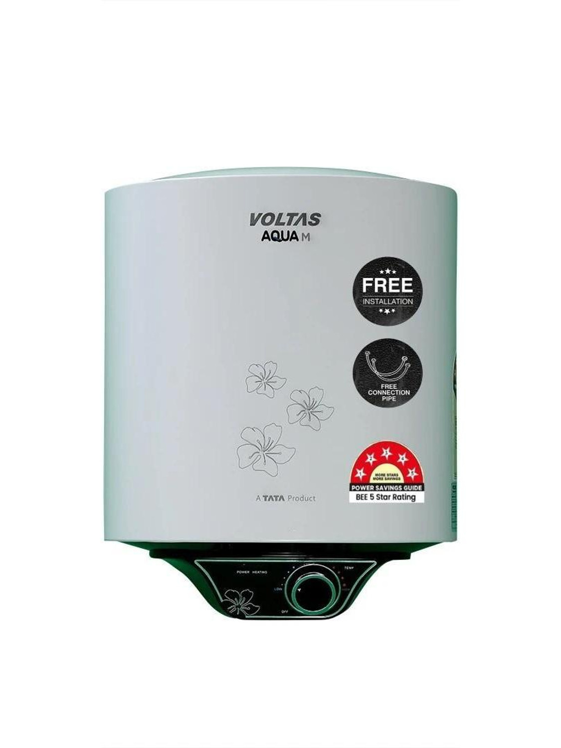 Voltas AquaM 15 L Storage Water Geyser, White