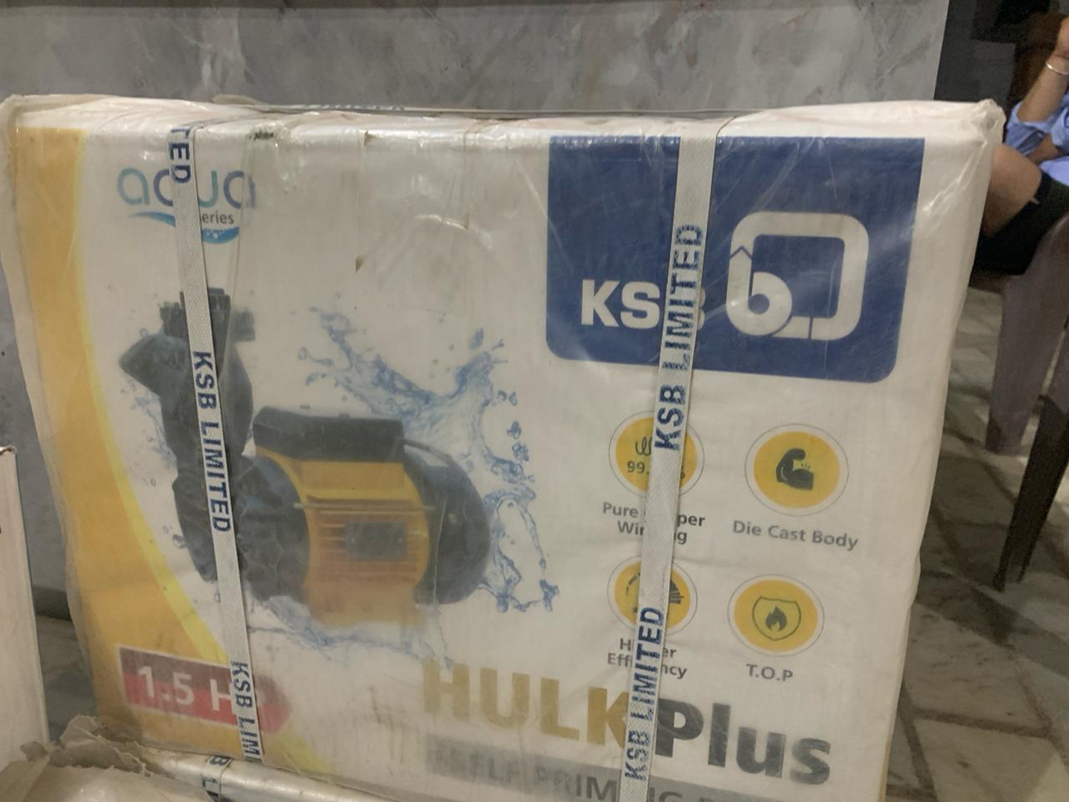 Image of KSB AQUA HULK PLUS 1.50 HP Centrifugal Water Pump (1.5 hp)