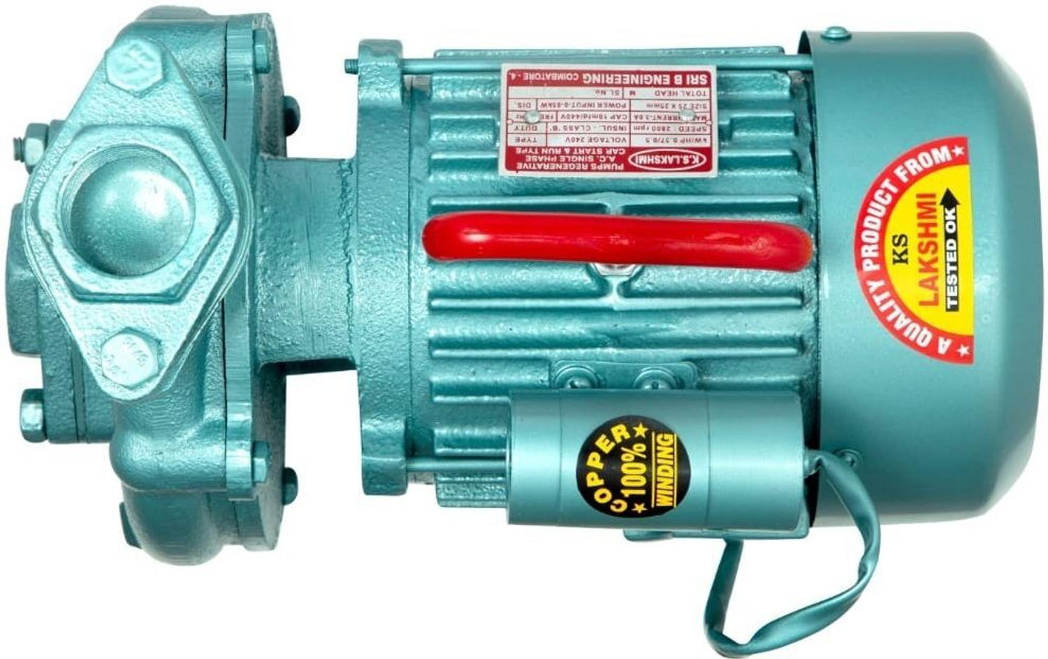 Image of K S LAKSHMI KHM-05 Centrifugal Water Pump (0.5 hp)