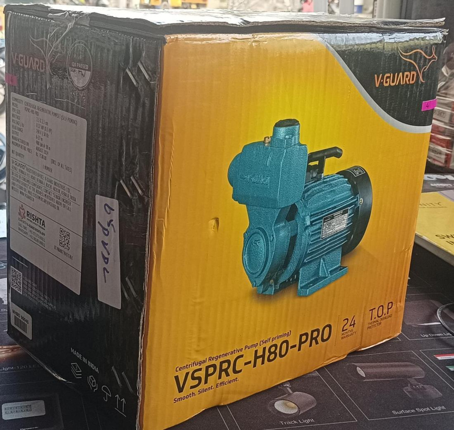 Image of V-Guard VSPRC-H80-PRO Centrifugal Water Pump (0.5 hp)