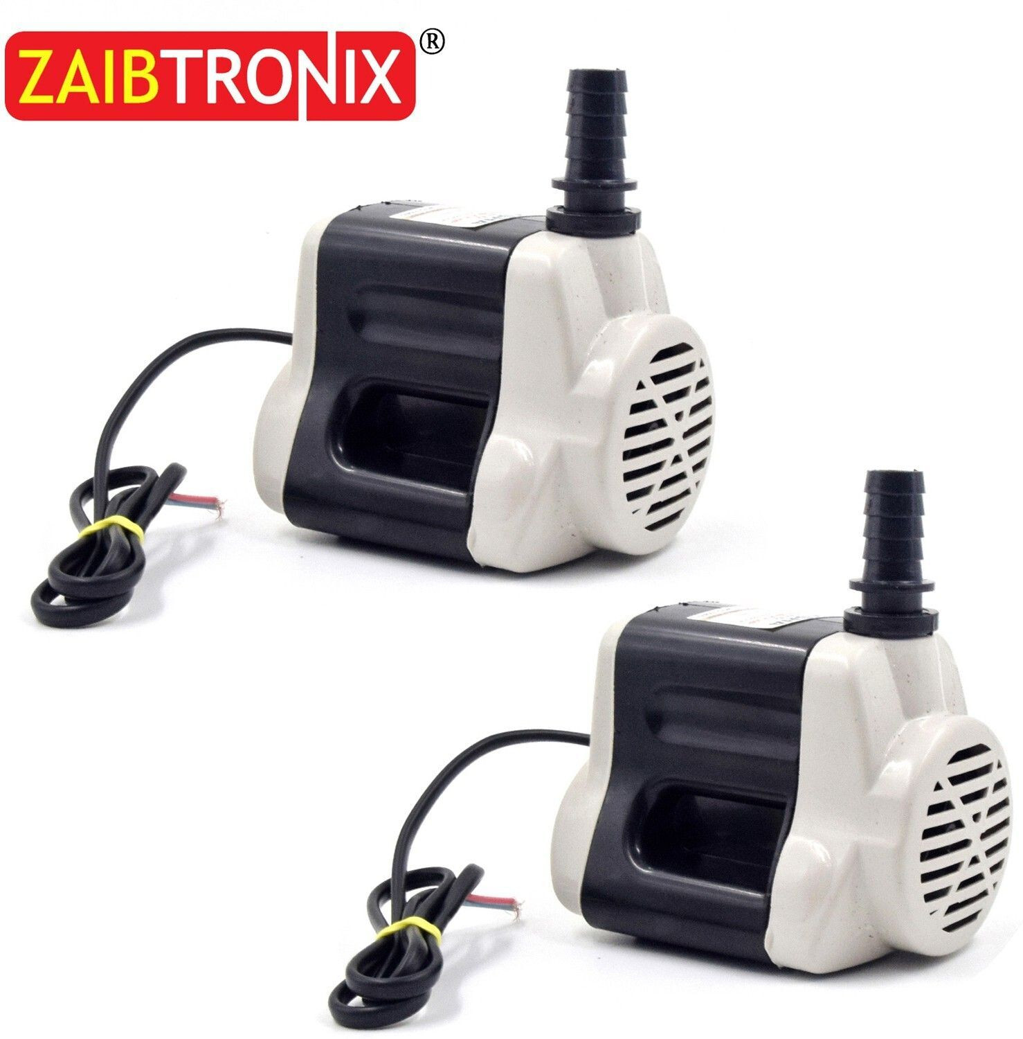 Image of Depron 18 Watt submersible water pump (Pack of 2 )Cooler Pump 165V-240AC /50 Hz, 6 ft /1.85 Meter Water Lifting High Pressure Desert Cooler Pump, Aquarium Water Pump, Fountain Pump, Pond Pump,Hydroponics Pump Submersible Water Pump (0.1 hp) Submersible Water Pump (0.1 hp)