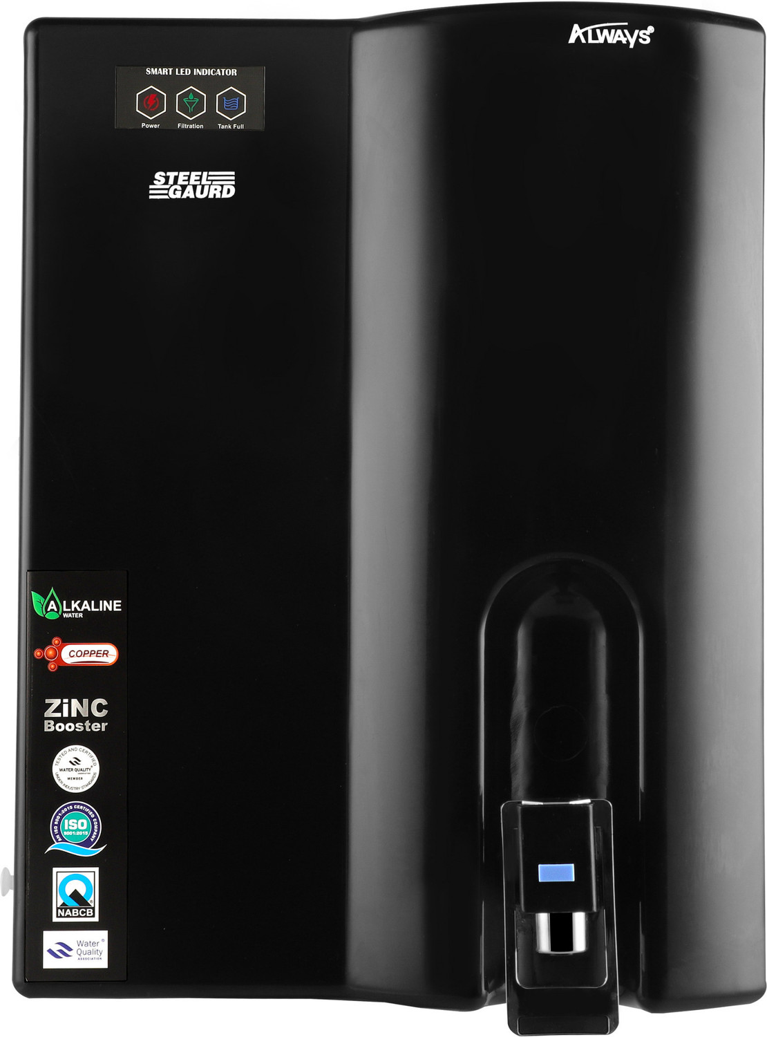 Image of EUREKA FORBES Aquasure from Aquaguard Maxima RO+UV+MTDS+ME Water Purifier 7 L RO + UV + TDS Control Water Purifier (Multicolor)