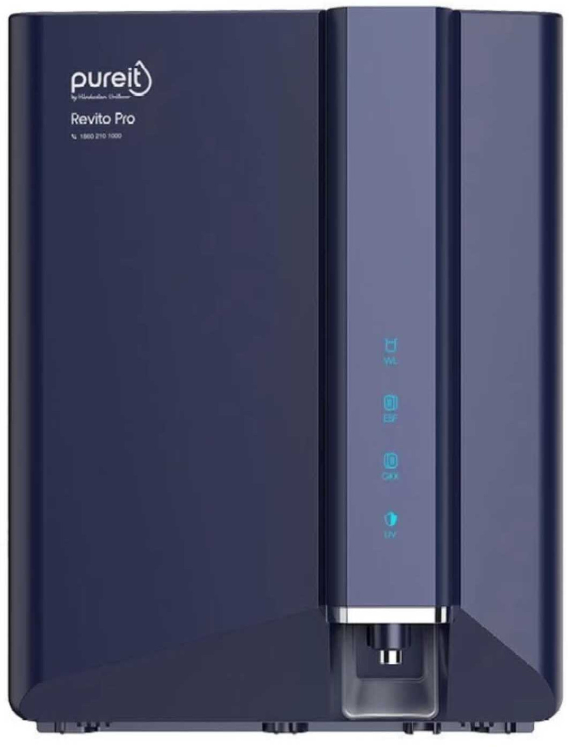 Image of Pureit Revito pro 8 L RO + UV + Minerals Water Purifier (Blue)