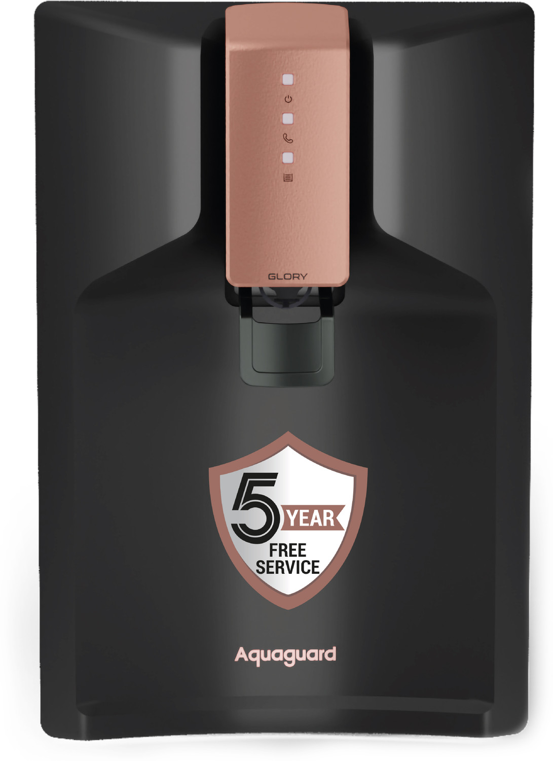 Image of Aquaguard SURE CHAMP 1X 6 L RO Water Purifier (Black and White)