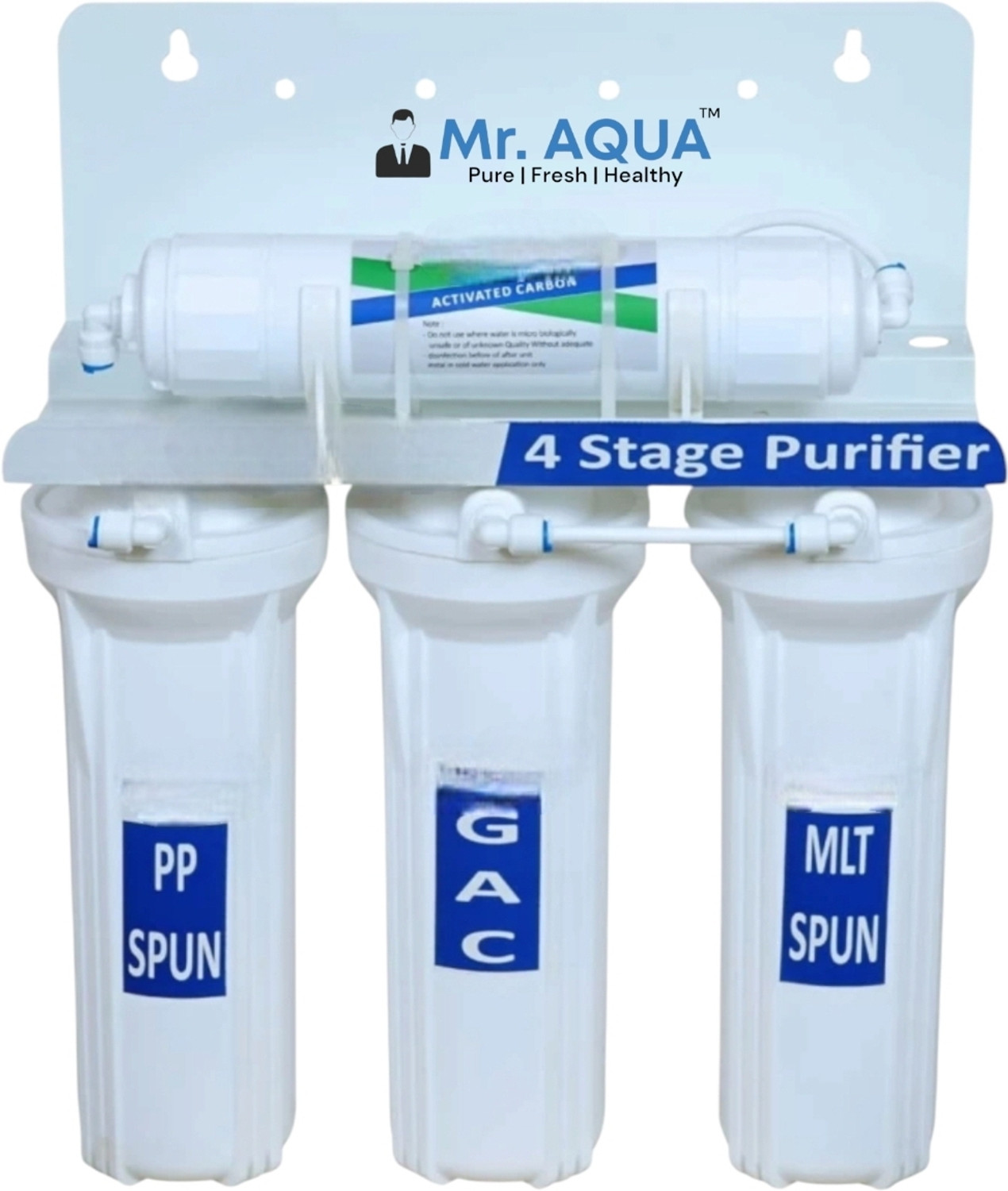 Image of BRITA MAXTRA PRO All-in-1 Water Filter Cartridge Pack 31 450 L Gravity Based Water Purifier (White)